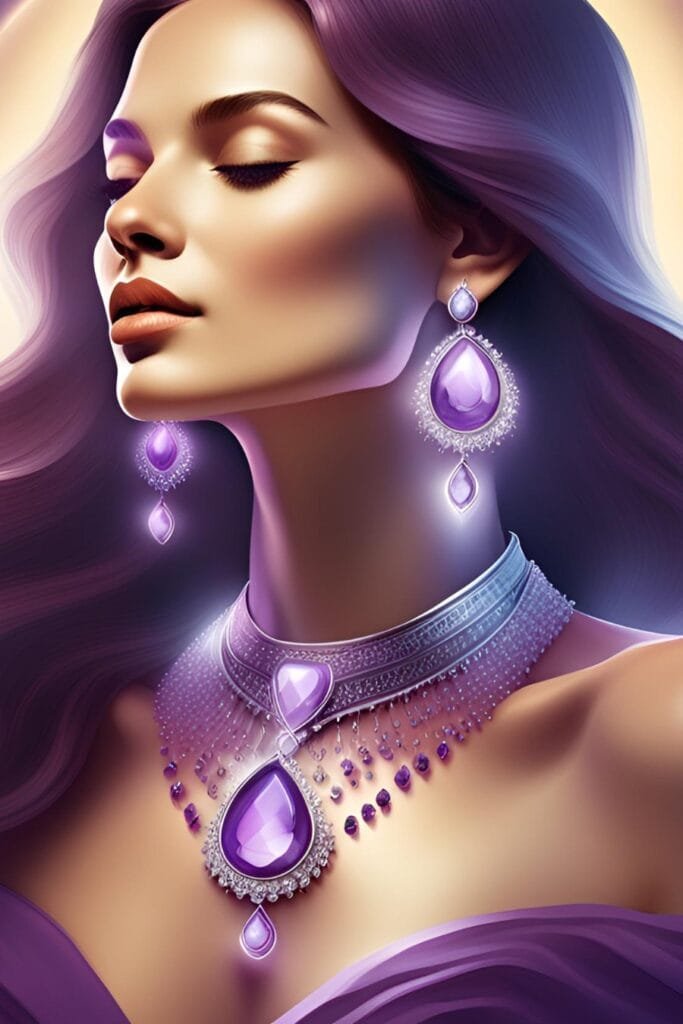 Purple in Fashion - Jewellery