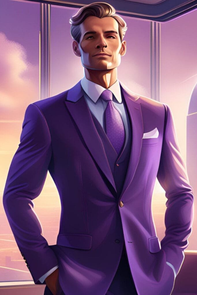 Purple in Fashion - Mens Clothing
