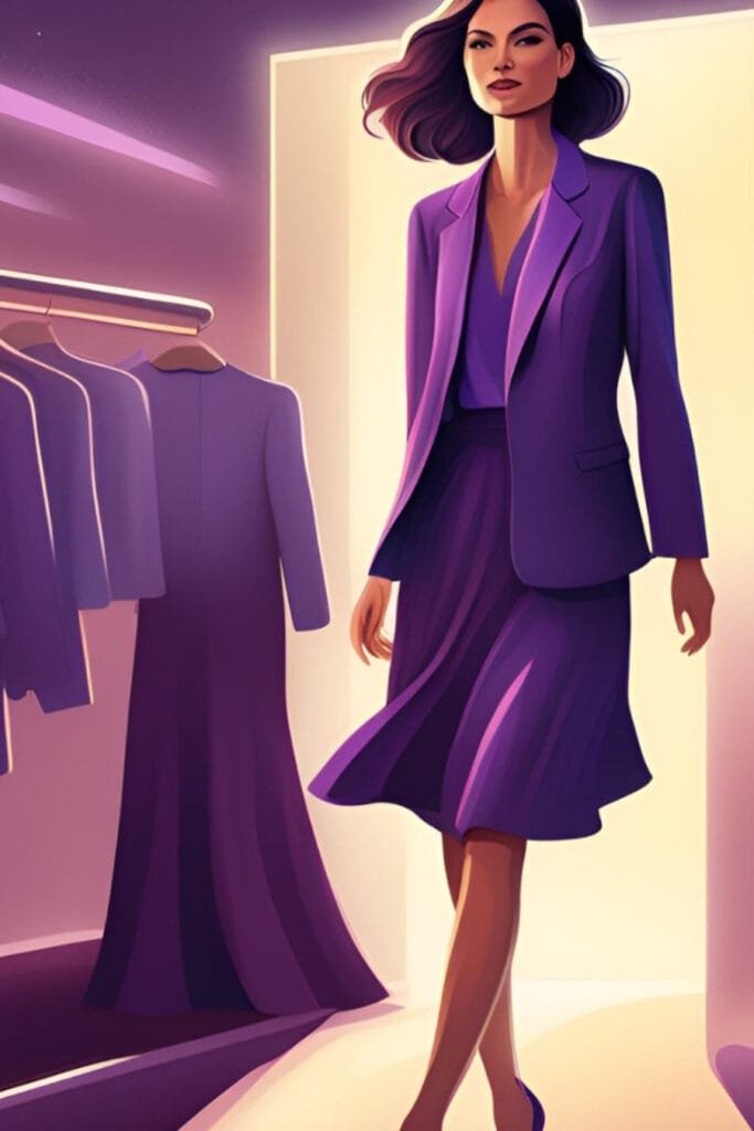 Purple in Fashion - Womens Clothing