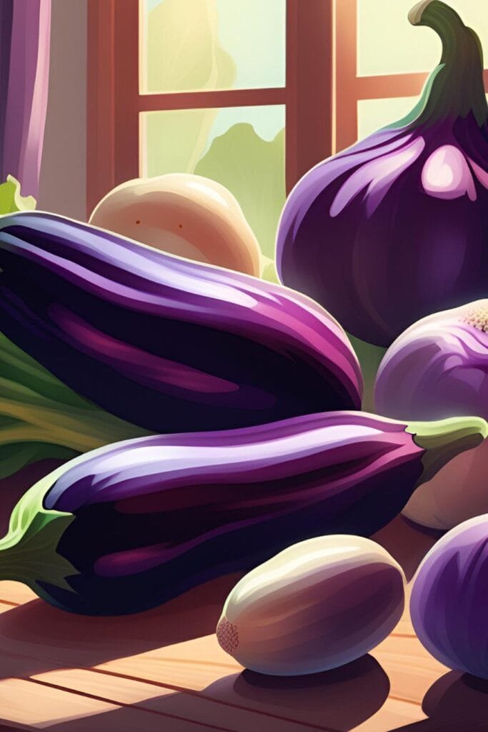 Purple in the Garden - Vegetables